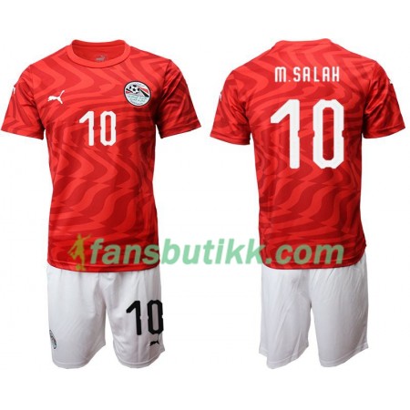 Fotballdrakt Egypt M.Salah 10 Barn Hjemmetrøye 2019 Kortermet